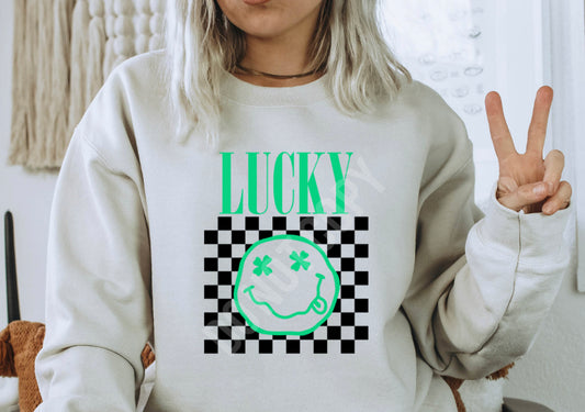 Happy go Lucky. St Patty’s Tee