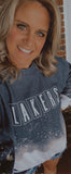 Lakers ombré crew sweatshirt