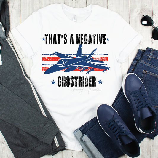 That’s a negative ghost rider