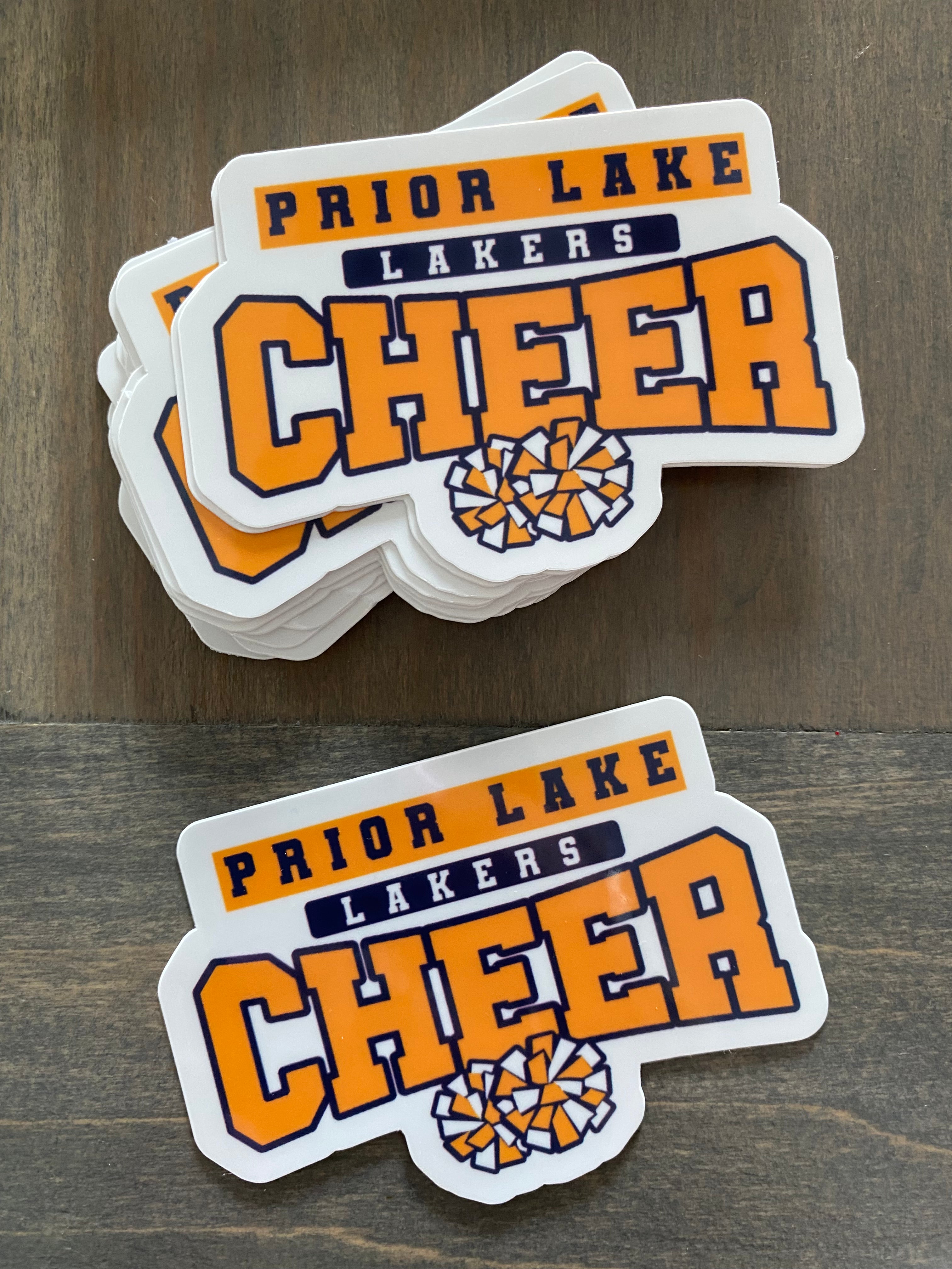 PL Cheer stickers