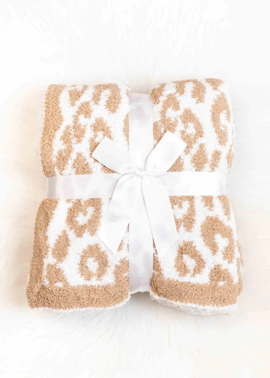 Lizabeth Leopard print blankets