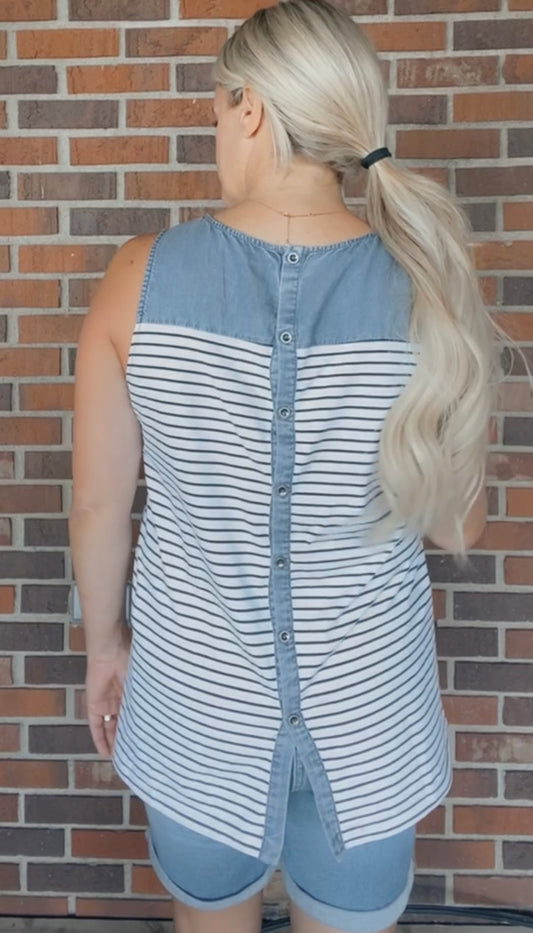 Striped tank