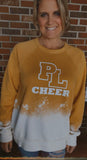 Pl cheer ombré crewneck sweatshirt