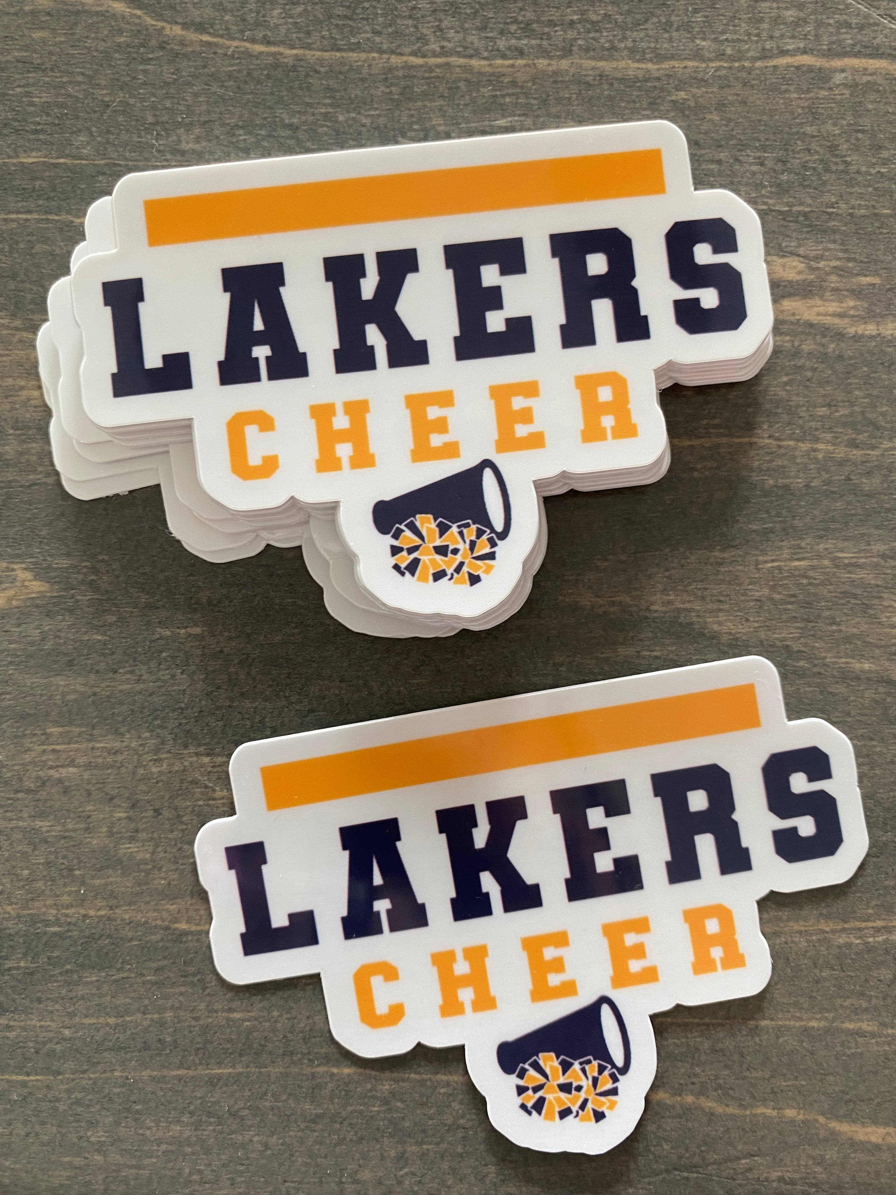PL Cheer stickers