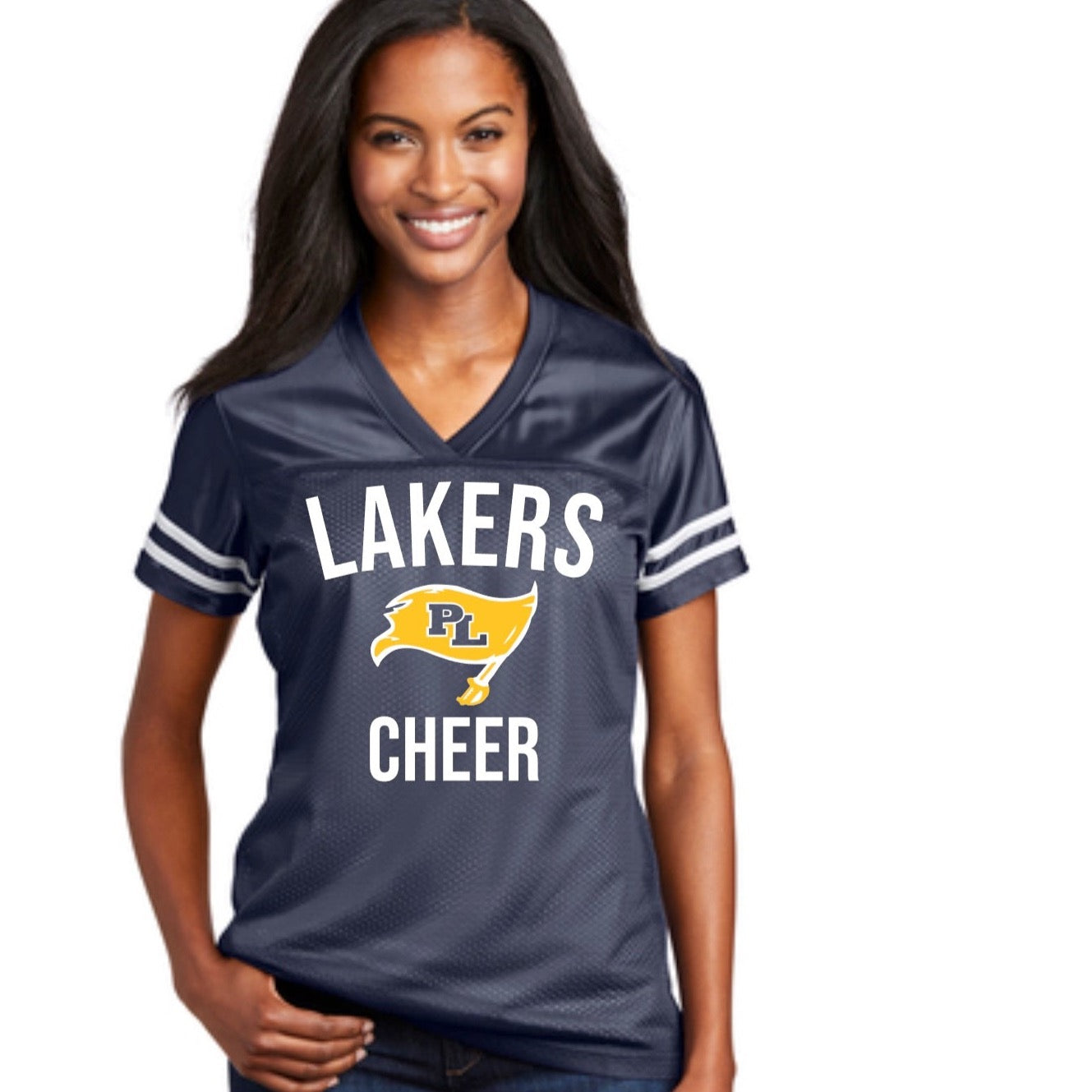 Lakers cheer Jersey - Moms and Dads-