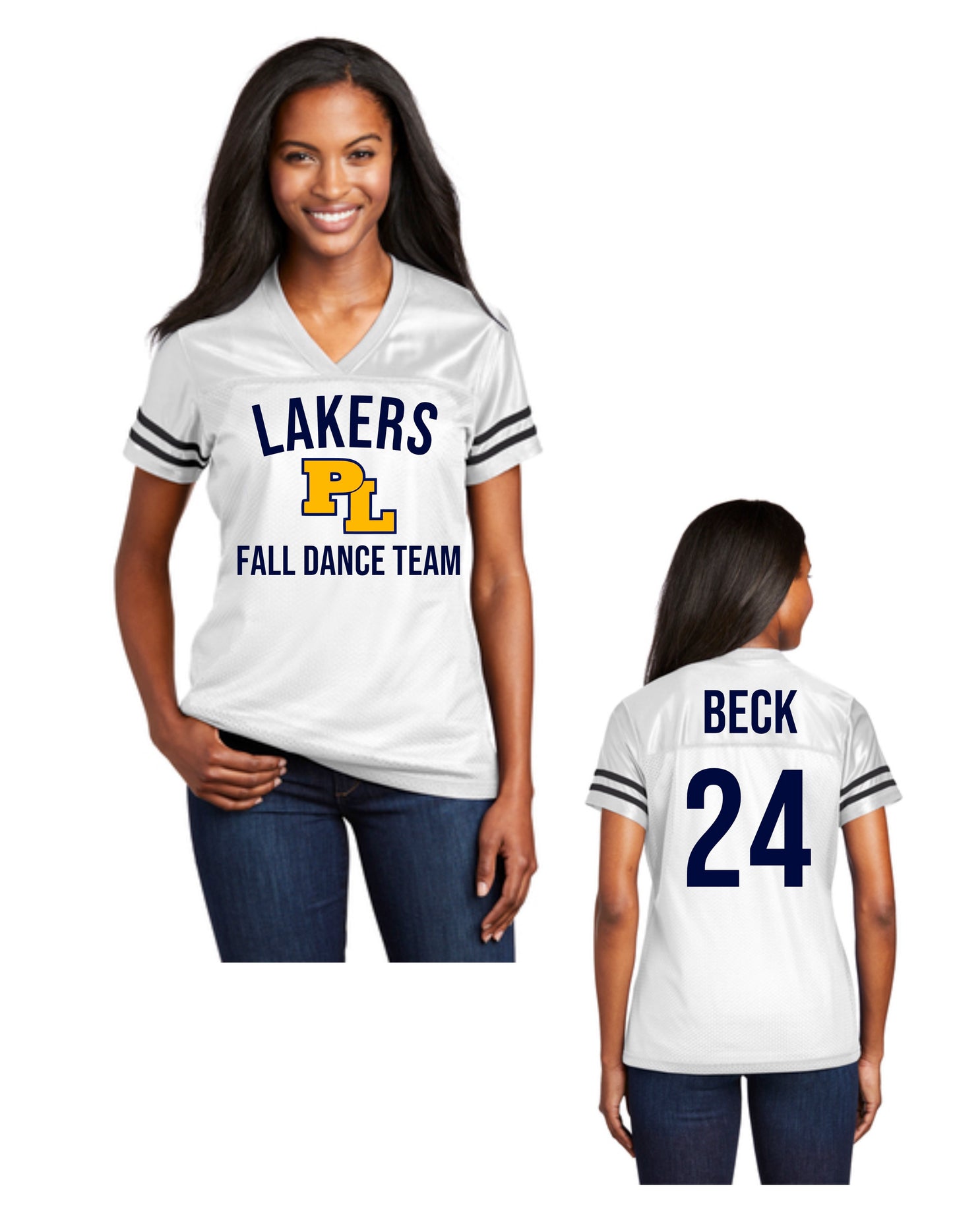 Lakers Fall Dance Team Jerseys
