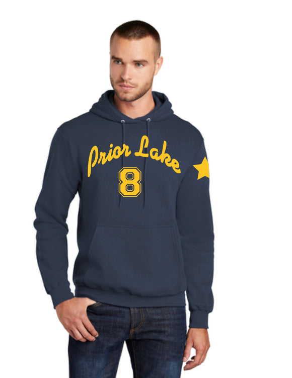 Prior Lake STATE or number Lakers unisex Navy