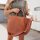 KAIA VEGAN LEATHER TRAVEL BAG